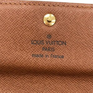 Louis Vuitton ルイヴィトン 財布 モノグラム ポシェット・ポルト モネ クレディ M61725/TH1023【CDAY6031】の画像6