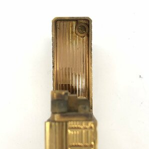 S.T.Dupont デュポン ガスライター ライン1L 903CGM ゴールドカラー【CDAY9042】の画像7