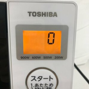 TOSHIBA 東芝 電子レンジ ER-SS17A（W） 50/60Hz共用 取扱説明書付き【CDAQ8027】の画像7