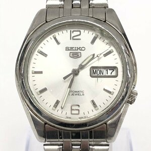 SEIKO　セイコー　腕時計　シルバーカラー　7S26-01V0　稼働品【CDAZ0047】