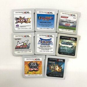 3DS ゲームソフトNおまとめ ダンボール戦記 逆転裁判4 ウィニングイレブン2013 テリーのワンダーランド パズドラZ 他【CDBA8032】