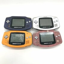 Nintendo 任天堂 GAME BOY ADVANCE ゲームボーイアドバンス 本体 4台 おまとめ セット【CDBA8042】_画像1