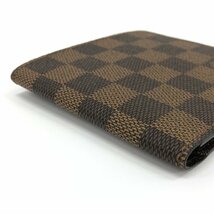 LOUIS VUITTON ルイ ヴィトン 財布 ダミエ 二つ折り財布 マルコ N61675【CDBA6011】_画像3