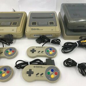 任天堂 ニンテンドー ゲーム機 おまとめ スーパーファミコン 本体/コントローラー【CDBA3010】の画像3