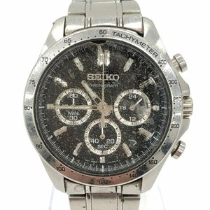 SEIKO セイコー クロノグラフ 腕時計 8T63-00D0 ジャンク品【CDBB8034】