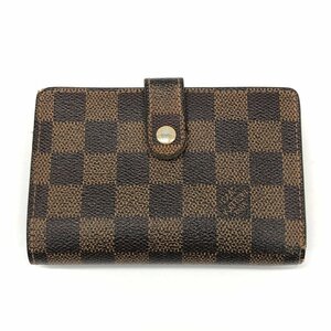 LOUIS VUITTON ルイ・ヴィトン ダミエ ポルト モネ・ビエ ヴィエノワ N61664 長財布【CDBB6054】