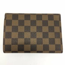 LouisVuitton ルイ・ヴィトン お財布 ダミエ ポルトトレゾールエテュイパピエ M61202/SP0999【CDBA7043】_画像2