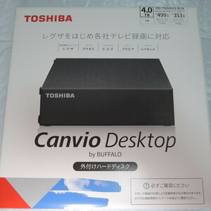 東芝 HD-TDA4U3-B 4TB ハードディスク