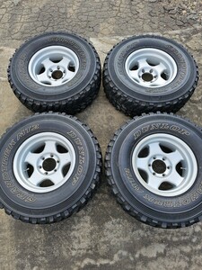 ブラッドレーV　285/75 16r　ランクル70/77/80等 6H ホイール