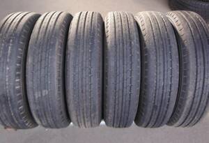 L2620　バリ山 9.8部山 6本SET価格 205/85R16 117/115L 2023年製 ダンロップ SPLT50A LT50 夏 エナセーブ たて溝 205/85-16 205/85/16