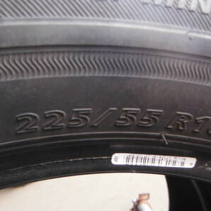 P2529 送料無料! 1本のみ バリ溝 225/55R18 ブリヂストン ECOPIA NH100RV エコピア 225/55/18 225/55-18 エアーチェック済!の画像6