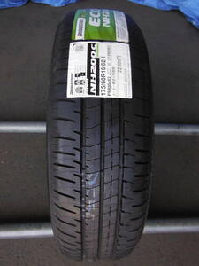 NP1663　送料無料! 新品 1本のみ! 175/60R16 ブリヂストン 2023年製 BS ECOPIA NH200C エコピア 175/60-16 175/60/16