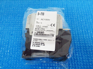 新品未使用 MITSUBISHI ELECTRIC 三菱電機 S-T10 低圧開閉器 電磁接触器 AC100V 管理24D0420I