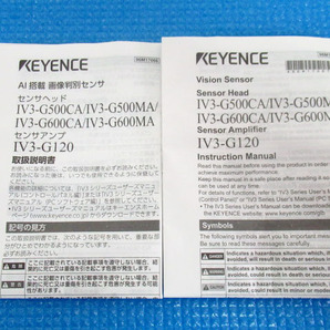 新品未使用 KEYENCE キーエンス IV3-G120 超小型モデル AI搭載 画像判断センサ センサアンプ 管理24D0421Mの画像6