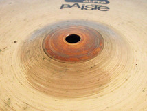 PAISTE パイステ MEDIUM HATS 14 BOTTOM ミディアムハット ALPHA アルファ 14インチ 35cm シンバル 管理24D0424C_画像6