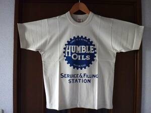 FREEWHEELERS( フリーホイーラーズ ) Tシャツ “HUMBLE” sizeM　STRAW CLEAM/ストロークリーム