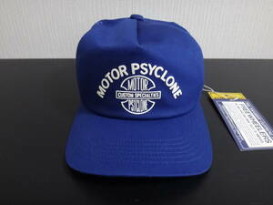 FREEWHEELERS ( フリーホイーラーズ ) トラッカーキャップ MOTOR PSYCLONE AXE LOGO(モーターサイクロンアックスロゴ) BLUE/ブルー