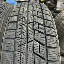 ★送料無料★ 155/65R14 2022年製 8～9分山 ヨコハマ iceGUARD iG60 2本/中古スタッドレスタイヤ(冬タイヤ) N-BOX N7036_F_画像3