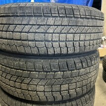 ★送料無料★ 165/55R14 2019年製 8～9分山 KENDA ICETEC NEO KR36 4本/中古スタッドレスタイヤ(冬タイヤ) N7052_A2_画像2