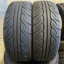 ★送料無料★ 165/55R15 2016年製 8～9分山 ヨコハマ ADVAN NEOVA AD08R 2本/中古オンロードタイヤ(夏タイヤ) ルークス N7099_F_画像1