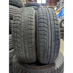 ★送料無料★ 165/60R15 2020年製 8分山 ブリヂストン BLIZZAK VRX 2本/中古スタッドレスタイヤ(冬タイヤ) ソリオ N7112_F