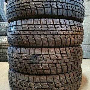 ★送料無料★ 155/65R14 2021年製 9～9.5分山 AUTOBACS NorthTrek N3i 4本/中古スタッドレスタイヤ(冬タイヤ) N-ONE N7095_A1の画像1