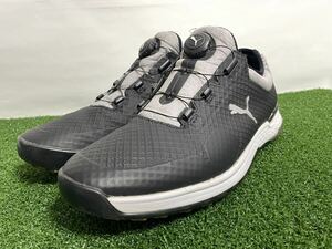 PUMA Puma IGNITE PROADAPTig Night Pro adapt 28.0cm dial type spike less golf shoes black 