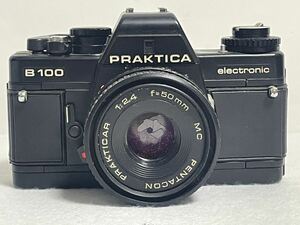 PRAKTICA B100 PENTACON 50mm フィルムカメラ 一眼レフ シャッターOK 現状品