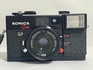 KONICA C35 EF コンパクトフィルムカメラ シャッター ストロボOK 38mm F2.8