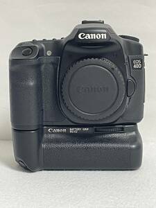 Canon キャノン EOS 40D ボディ バッテリーグリップ付き BG-E2 現状品