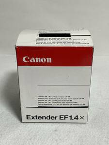 Canon キャノン EXTENDER EF 1.4x エクステンダー テレコンバーター 箱付き