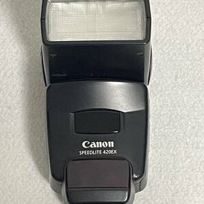 Canon キャノン SPEEDLITE 420EX スピードライト ストロボ 動作確認済みの画像3