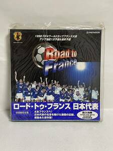 LD ROAD TO FRANCE サッカー 日本代表 1998 ワールドカップ 1次予選&最終予選 初回限定生産 レーザーディスク