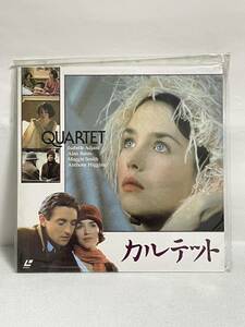 LD QUARTET カルテット イザベル・アジャーニ主演 Isabelle Adjani レーザーディスク 希少品 レア