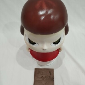 【模写】奈良美智 Yoshitomo Nara Missing in Action 木 フィギュア acrylic on wood 30CMの画像3