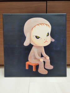 【模写】奈良美智 Yoshitomo Nara Sleepless Night (Sitting) Acrylic on canvas 30*30cm