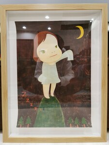 【模写】奈良美智 Yoshitomo Nara Work forDream to Dream” Acrylic and colored pencil on paper 50*36cm