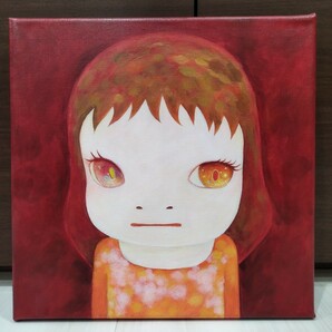 【模写】奈良美智 Yoshitomo Nara Hothouse Doll Acrylic on canvas 30*30cmの画像1