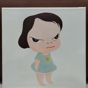 【模写】奈良美智 Yoshitomo Nara Frog Girl Acrylic on canvas 30*30cmの画像1