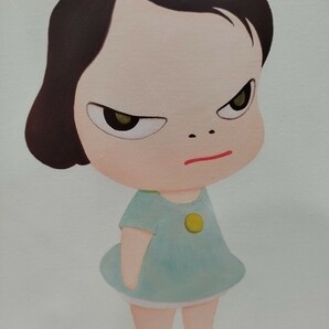 【模写】奈良美智 Yoshitomo Nara Frog Girl Acrylic on canvas 30*30cmの画像2