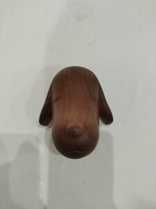 【模写】奈良美智 yoshitomo nara Dog from Your Childhood ウォールナット10CM