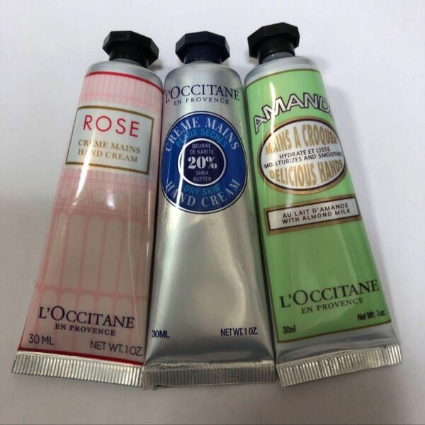 L’OCCITANE ロクシタン　ハンドクリーム　３本セット