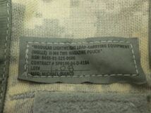 C:人気オススメ！ACUお得!ダブルマガジンポーチ2つセットM4 MAG POUCH MOLLEⅡ DOUBLE サバゲーUSMC沖縄米軍放出♪ミリタリーコスプレ_画像4