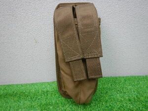 1：希少！コヨーテ美品GAP (2.0) Multi-Flare Pouch　2FlaresサバゲーミリタリーUSMC♪沖縄米軍放出品♪コスプレユーティリティポーチレア