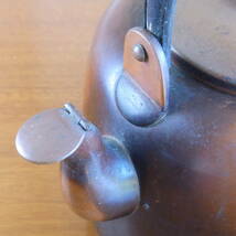 銅製 薬缶 やかん 水注 湯沸し 茶道具 茶器 金属工芸 伝統工芸 アンティーク品_画像8