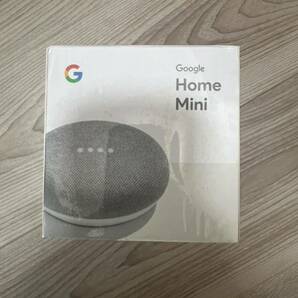 100円スタート！【新品未使用】Google GOOGLE HOME MINI CHALKの画像1