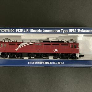 貴重品！！EF81形電気機関車（北斗星色） 9126 TOMIX の画像2