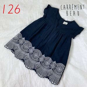 carrment beau カットワークレーストップス 126