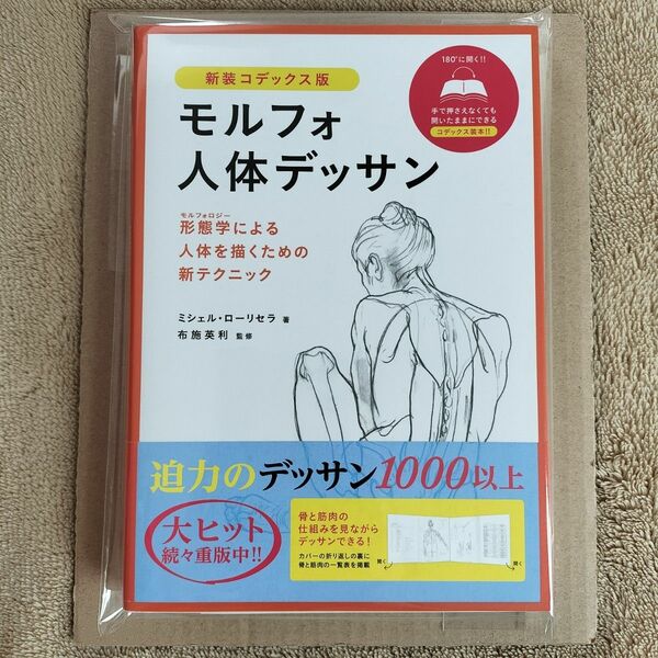 モルフォ人体デッサン「形態学による人体を描くための新テクニック」新装コデクックス版　