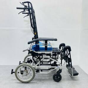 【240329-09】FORCE 介助式 車いす グランドフリッチャー ティルト車椅子/折り畳み車イス/フォース/Grand Fletcher/介助用車椅子/介助型の画像2